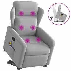 VidaXL 3303173, Tessuto, Grigio, Schiuma, 110 kg, 780 mm, 950 mm