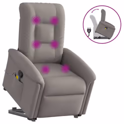 VidaXL 3303271, Tessuto, Grigio talpa, Schiuma, 110 kg, 770 mm, 915 mm