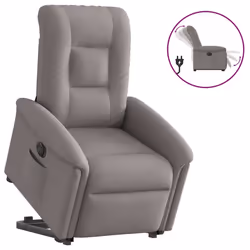 VidaXL 3303281, Tessuto, Grigio talpa, Schiuma, 110 kg, 770 mm, 915 mm