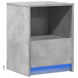 VidaXL 852026 comodino Colore cemento