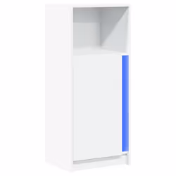 vidaXL Credenza con LED Bianca 42,5x34x100 cm in Legno Multistrato - Vista aggiuntiva 3