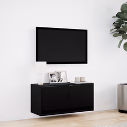 VidaXL 852356 supporto TV e sistema audio 2 cassetto/cassetti - Vista aggiuntiva 4
