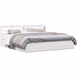 VidaXL 3307075, Bianco, 1900 mm, 2,19 m, 820 mm, 1800 x 2000 mm, 1 pz