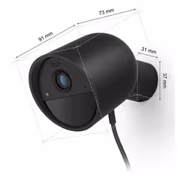 Philips Hue Secure Kamera 2K Cupola Telecamera di sicurezza IP Interno e esterno 2048 x 1080 Pixel Parete - Vista aggiuntiva 4