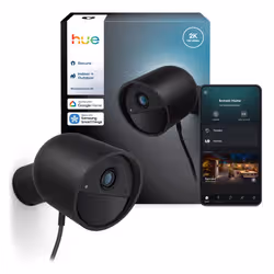 Philips Hue Secure Kamera 2K Cupola Telecamera di sicurezza IP Interno e esterno 2048 x 1080 Pixel Parete - Vista aggiuntiva 6