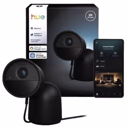 Philips Hue Secure Kamera 2K Cupola Telecamera di sicurezza IP Interno 5048 x 1080 Pixel Scrivania - Vista aggiuntiva 3