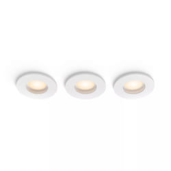 Philips Downlight Adore per la zona bagno (confezione da 3)
