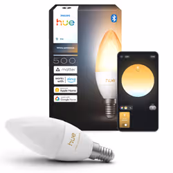 Philips Hue White ambiance A oliva B39 – Lampadina smart LED E14 - Vista aggiuntiva 3