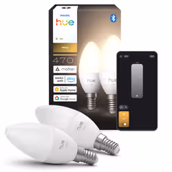 Philips Hue White A oliva B39 – Lampadina smart LED E14 - Vista aggiuntiva 2