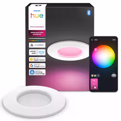Philips Hue White and Color ambiance Luce da incasso sottile da 90 mm - Vista aggiuntiva 4