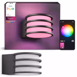 Philips Hue White and Color ambiance Lampada da parete per esterni Lucca - Vista aggiuntiva 3