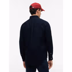 Tommy Hilfiger MW0MW39988DW5 Camicia Collo botton down Cotone - Vista aggiuntiva 4