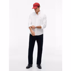 Tommy Hilfiger MW0MW39988YBR Camicia Collo botton down Cotone - Vista aggiuntiva 2