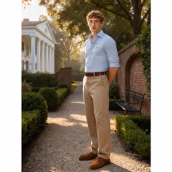 Tommy Hilfiger MW0MW39988C3Q Camicia Collo botton down Cotone - Vista aggiuntiva 5