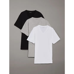 Calvin Klein T-shirt con scollo a V in confezione da 3 - Cotton Stretch Blend