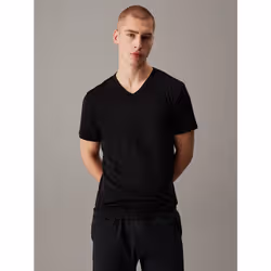 Calvin Klein T-shirt con scollo a V in confezione da 3 - Cotton Stretch Blend - Vista aggiuntiva 6