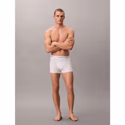 Calvin Klein Boxer aderenti taglio rilassato in confezione da 3 - Icon Cotton Stretch - Vista aggiuntiva 4