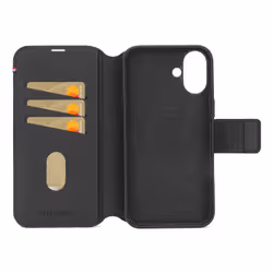 Decoded Leather Detachable Wallet Custodia a borsellino iPhone 16 Nero - Vista aggiuntiva 6