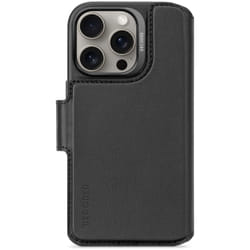 Decoded Leather Detachable Wallet Case custodia per cellulare 15,5 cm (6.1") Custodia a borsellino Nero