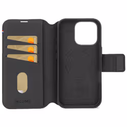 Decoded Leather Detachable Wallet Case custodia per cellulare 15,5 cm (6.1") Custodia a borsellino Nero - Vista aggiuntiva 6