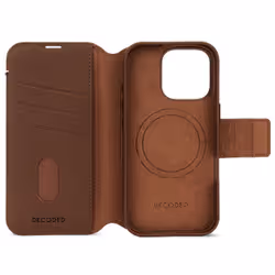 Decoded Leather Detachable Wallet custodia per cellulare 16 cm (6.3") Custodia a borsellino Marrone - Vista aggiuntiva 5