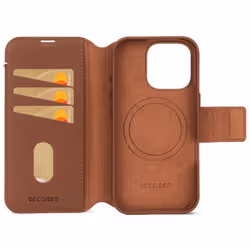 Decoded Leather Detachable Wallet custodia per cellulare 16 cm (6.3") Custodia a borsellino Marrone - Vista aggiuntiva 6