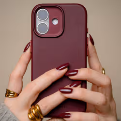 Decoded D26IPO17BC1DY Cover iPhone 17 Borgogna - Vista aggiuntiva 3