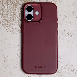 Decoded D26IPO17BC1DY Cover iPhone 17 Borgogna - Vista aggiuntiva 5