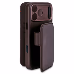 Decoded D26IPO17PDW5CN custodia per cellulare Custodia a borsellino iPhone 17 Pro Marrone - Vista aggiuntiva 2