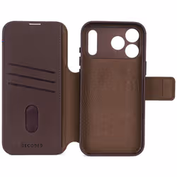 Decoded D26IPO17PDW5CN custodia per cellulare Custodia a borsellino iPhone 17 Pro Marrone - Vista aggiuntiva 7