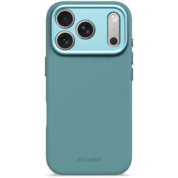 Decoded Silicone Backcover Apple iPhone 17 Pro Retro Blue custodia per cellulare 16 cm (6.3") Cover Blu