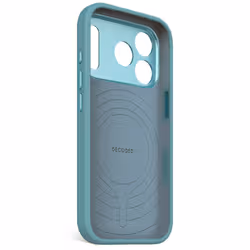 Decoded Silicone Backcover Apple iPhone 17 Pro Retro Blue custodia per cellulare 16 cm (6.3") Cover Blu - Vista aggiuntiva 3