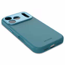 Decoded Silicone Backcover Apple iPhone 17 Pro Retro Blue custodia per cellulare 16 cm (6.3") Cover Blu - Vista aggiuntiva 6