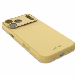 Decoded Silicone Backcover Apple iPhone 17 Pro Max Yuma Yellow custodia per cellulare 17,5 cm (6.9") Cover Giallo - Vista aggiuntiva 6
