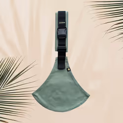 Wildride 2510036 portabebè Portabebè morbido Cotone, Nylon Verde - Vista aggiuntiva 3
