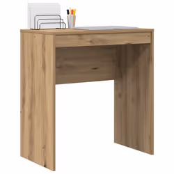vidaXL Scrivania rovere artigianale 70 x 40 x 76 cm Legno multistrato - Vista aggiuntiva 3