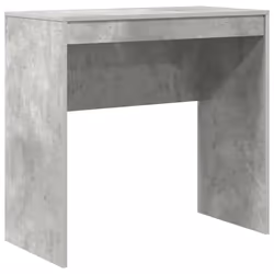 vidaXL Scrivania Grigio cemento 80 x 40 x 76 cm Legno multistrato - Vista aggiuntiva 2