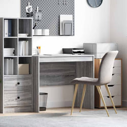 vidaXL Scrivania Grigio sonoma 90 x 50 x 76 cm Legno multistrato