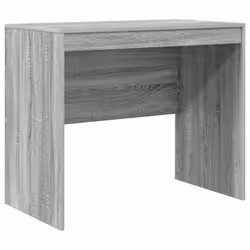 vidaXL Scrivania Grigio sonoma 90 x 50 x 76 cm Legno multistrato - Vista aggiuntiva 2