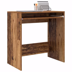 vidaXL Scrivania Legno vecchio 77,5 x 43 x 79 cm Legno multistrato - Vista aggiuntiva 3