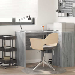 vidaXL Scrivania Grigio Sonoma 102 x 50 x 75 cm Legno multistrato