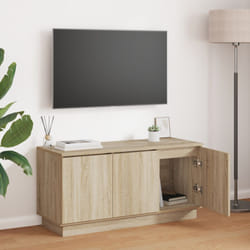 Vidaxl - Mobile tv Rovere di Sonoma 100x38x49 cm Legno ingegnerizzato