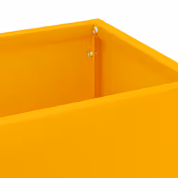 VidaXL 868485 portaombrelli Acciaio Giallo - Vista aggiuntiva 5