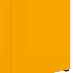 VidaXL 868485 portaombrelli Acciaio Giallo - Vista aggiuntiva 6