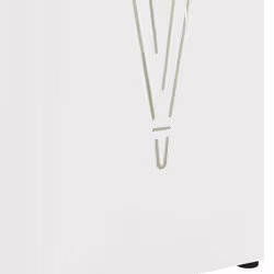 VidaXL 868493 portaombrelli Metallo Bianco - Vista aggiuntiva 6