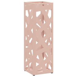 VidaXL 868495 portaombrelli Acciaio Rosa
