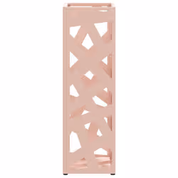 VidaXL 868495 portaombrelli Acciaio Rosa - Vista aggiuntiva 4