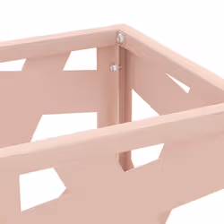 VidaXL 868495 portaombrelli Acciaio Rosa - Vista aggiuntiva 5