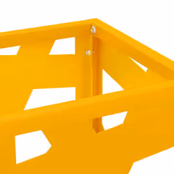 VidaXL 868497 portaombrelli Metallo Giallo - Vista aggiuntiva 5