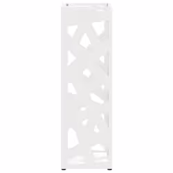 VidaXL 868499 portaombrelli Acciaio Bianco - Vista aggiuntiva 4
